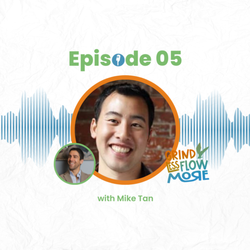 banner for the podcast episode with Mike Tan